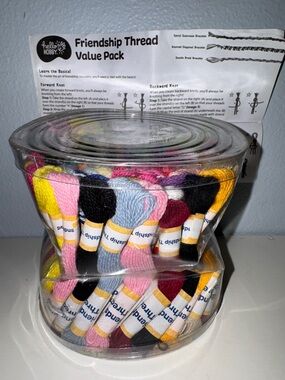 Hello Hobby Friendship Bracelets Thread Value Pack Embroidery Floss